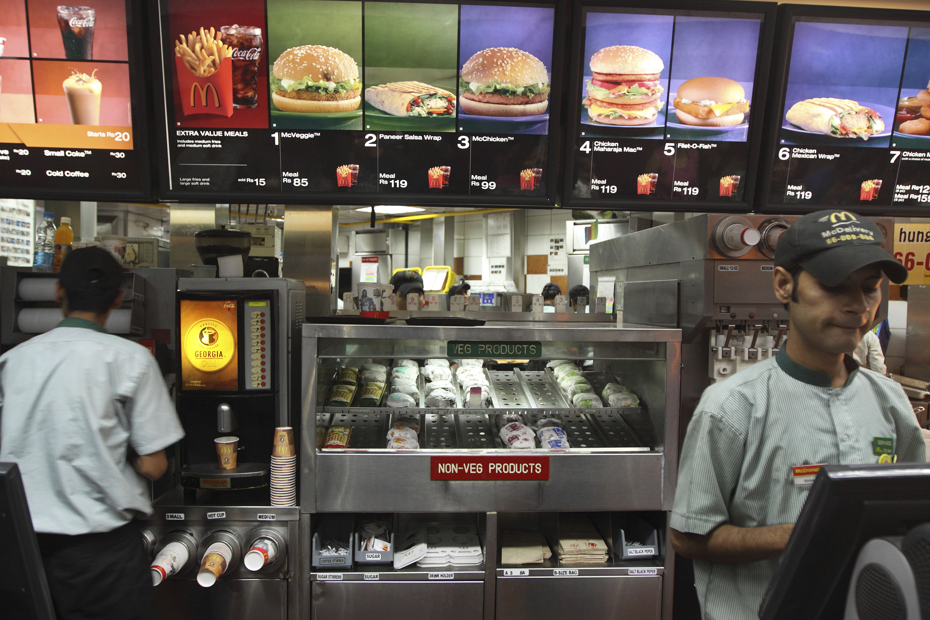 Fewer Customers, Anxious Staff: Not The Maharaja Mac Feeling